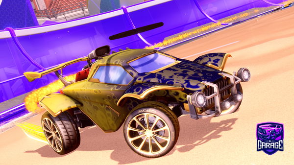 A Rocket League car design from LARSONCARLSON933