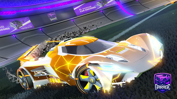 A Rocket League car design from DeadPixel911