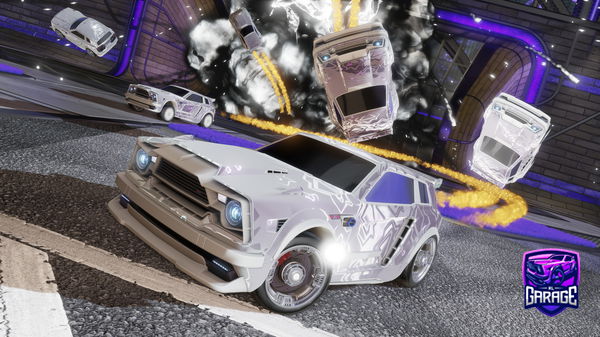 A Rocket League car design from Cryptic-front1