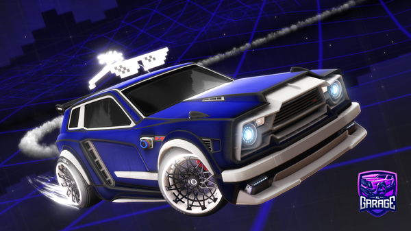 A Rocket League car design from Ezbtou