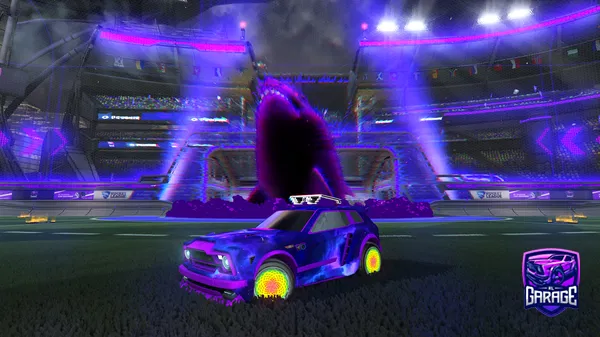 A Rocket League car design from RavenGletcher