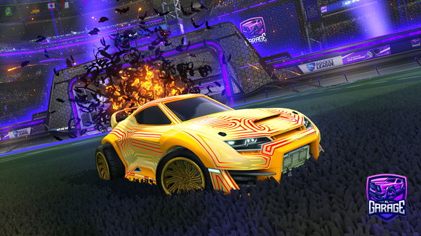 A Rocket League car design from SzymeG