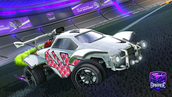 A Rocket League car design from VelvetIce