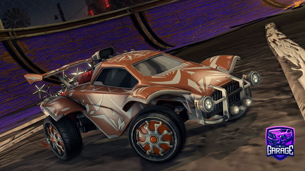 A Rocket League car design from JULA11