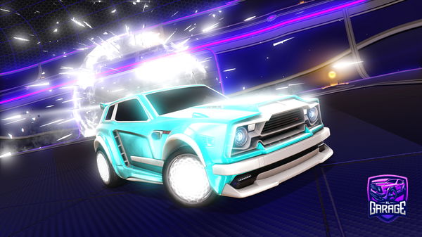 A Rocket League car design from JackAttackUS