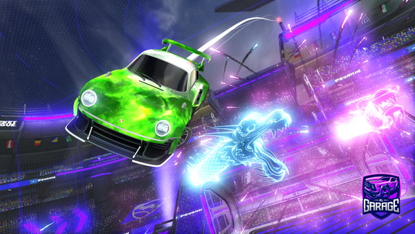 A Rocket League car design from Hansgt7