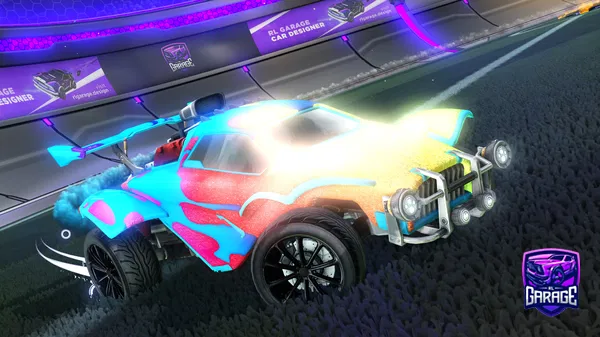 A Rocket League car design from therealenvyyrl