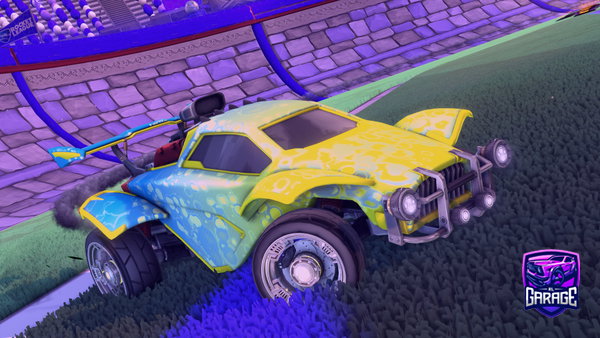 A Rocket League car design from olivieteri123