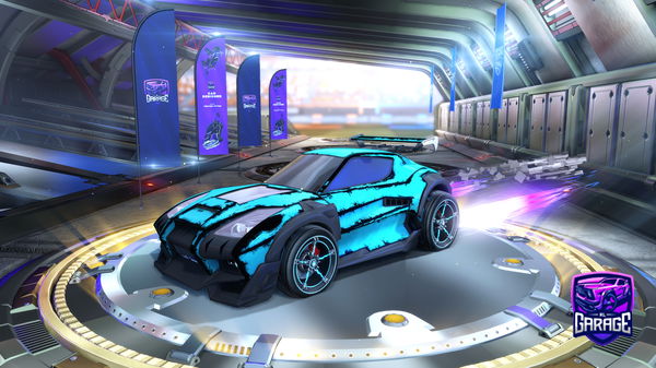 A Rocket League car design from WarlyWarlock
