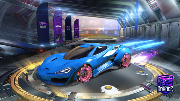 A Rocket League car design from YUGI4KA