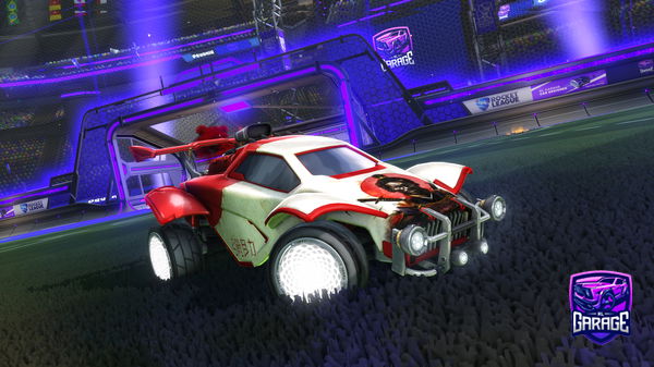 A Rocket League car design from aka-SkyBlue