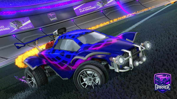 A Rocket League car design from BananaSplit5290