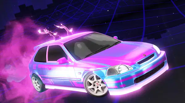 A Rocket League car design from MisterMelon