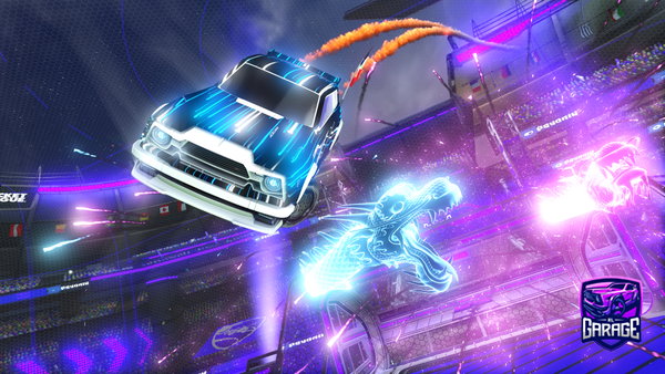 A Rocket League car design from MatMovingYTB