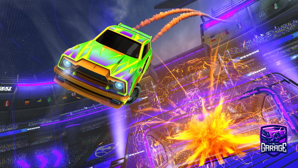 A Rocket League car design from Space_o