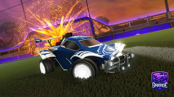 A Rocket League car design from Nicholas4641