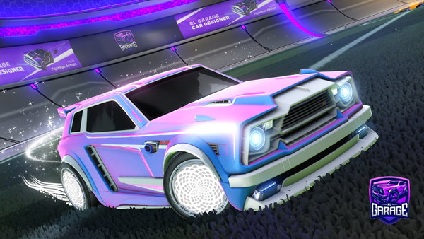 A Rocket League car design from MR_UNICORN