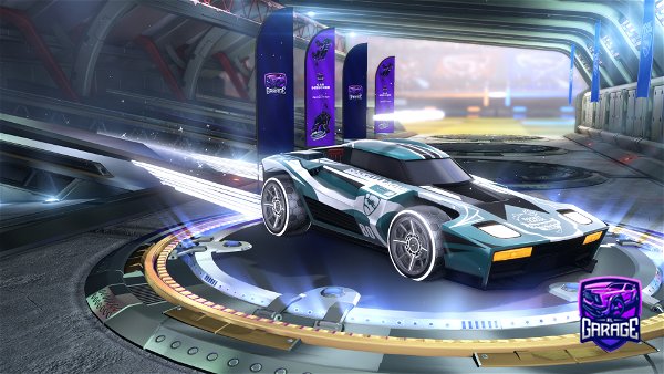 A Rocket League car design from Nutellagangster