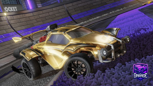 A Rocket League car design from TheGoodBoi119