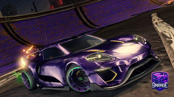 A Rocket League car design from Jeoc0812