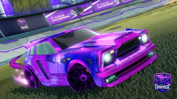 A Rocket League car design from duckieiscool