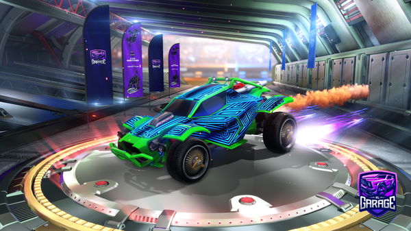 A Rocket League car design from FrenchFryGuy31