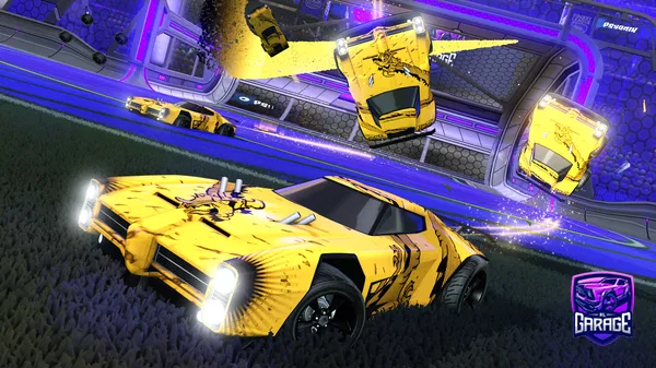 A Rocket League car design from Heulsuse0815