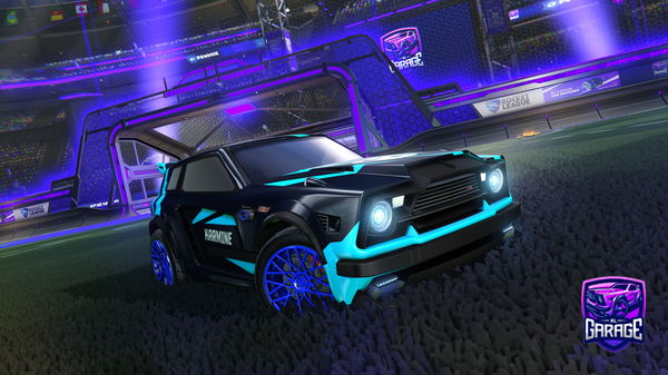 A Rocket League car design from JimiNole