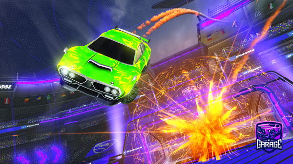 A Rocket League car design from Champion_N8