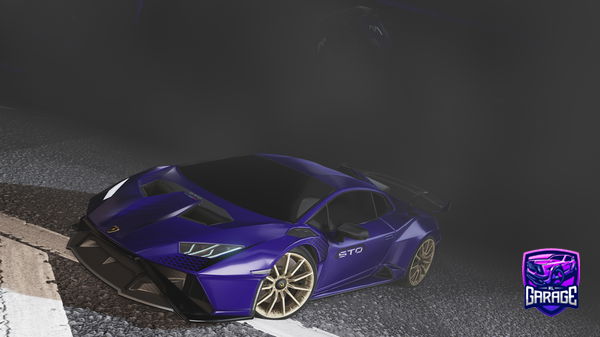 A Rocket League car design from Hey4093