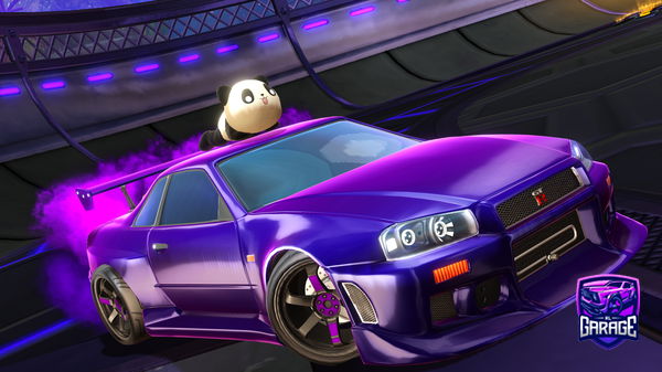 A Rocket League car design from BXSSNYAN