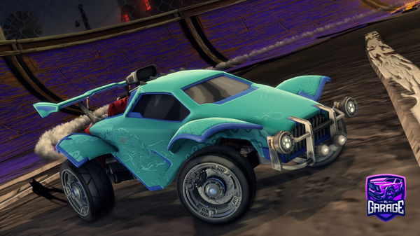 A Rocket League car design from Not_Miles