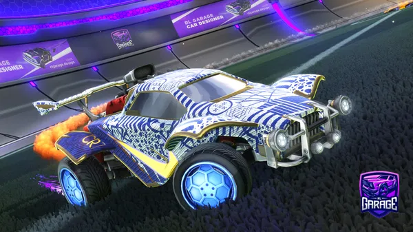 A Rocket League car design from PeAnUtBuTtEr070