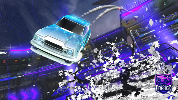 A Rocket League car design from Moon_skg