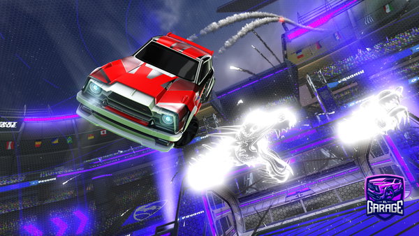 A Rocket League car design from HunterXPDtg