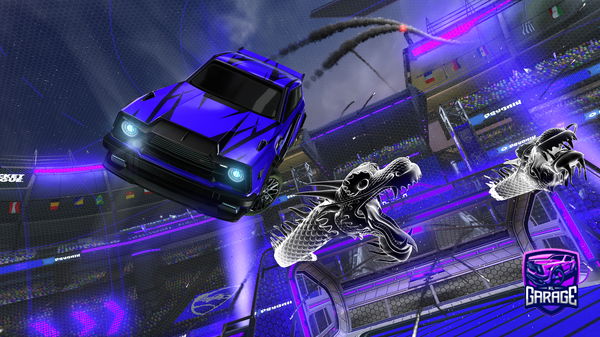 A Rocket League car design from Astra__yt