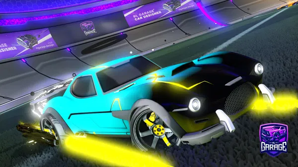 A Rocket League car design from SoapTastesOk