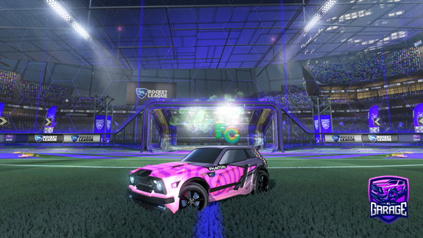 A Rocket League car design from ishotuwu