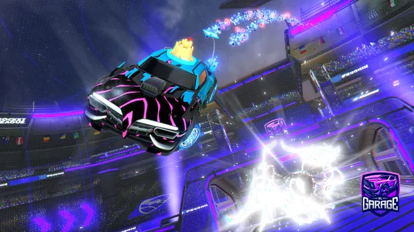 A Rocket League car design from Gizmoutatime