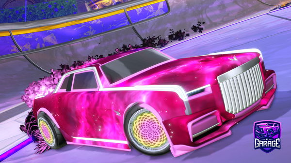 A Rocket League car design from Ciofologo09