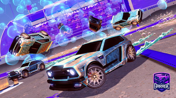 A Rocket League car design from God-Punisher007