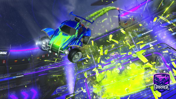 A Rocket League car design from freezy_yt