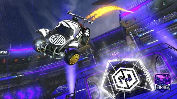 A Rocket League car design from rezxii
