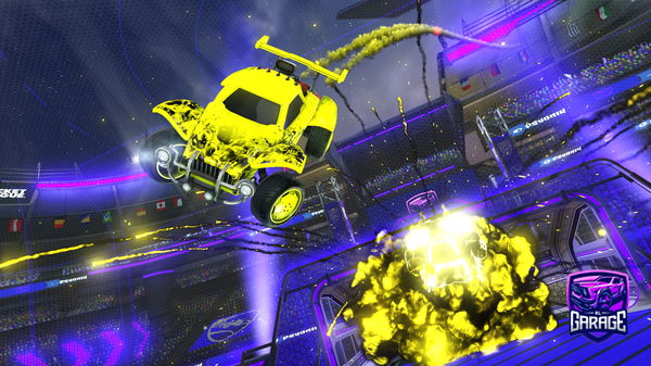 A Rocket League car design from youoiu