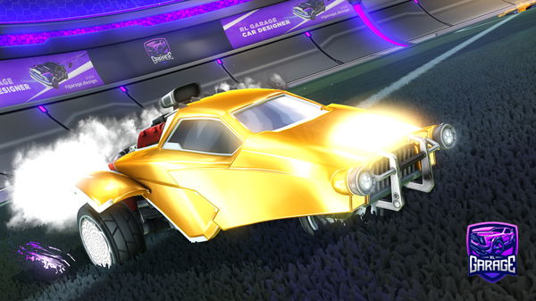 A Rocket League car design from Aftmost