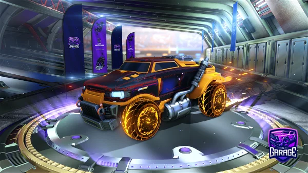 A Rocket League car design from Donkle