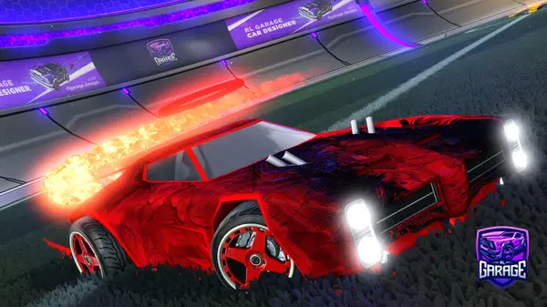 A Rocket League car design from Red_Devil2413