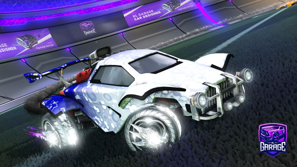 A Rocket League car design from YT_MisTik