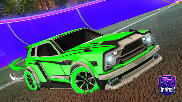 A Rocket League car design from NVGGET