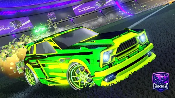 A Rocket League car design from NxksRL